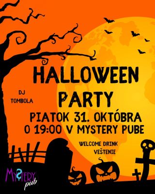 Najlepšia halloweenska párty v meste v Mystery pube. Desivý welcome drink , hrôzostrašná výzdoba ☠️, brutálna cena za...