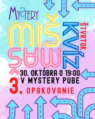 Na október sme si pre vás pripravili ešte aj tretí termín toho istého Miš-Maš kvízu. Preto ak ste mali vstupenky na jeden...