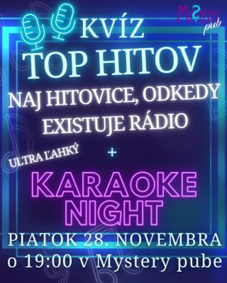 Pripravili sme pre vás ďalší hudobný Mystery kvíz. Tentokrát bude ľahší než obyčajne. Žiadne karaoke, covre, piano verzie,...